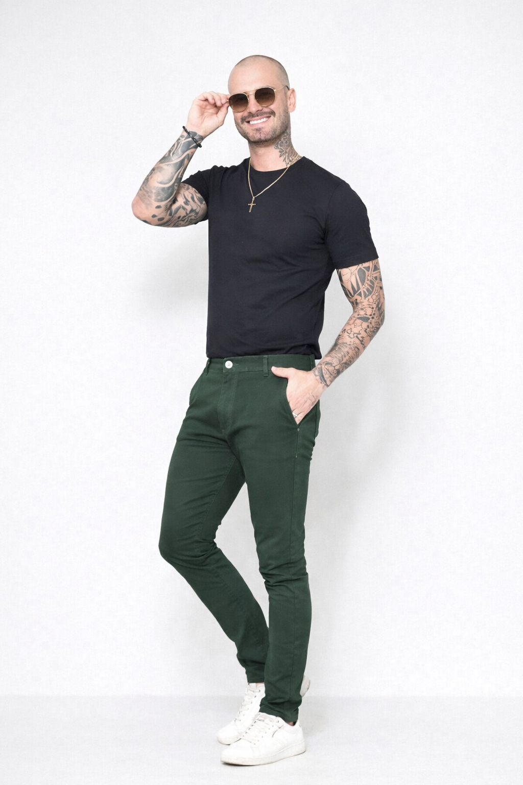 Calça Sarja Slim